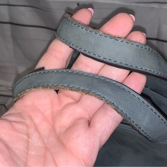 FREE PEOPLE LEATHER TEAL WOMEN BAG WITH ADJUSTABLE STRAP - Picture 7 of 16